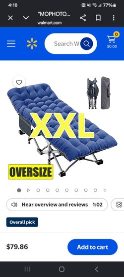 Camping cot
