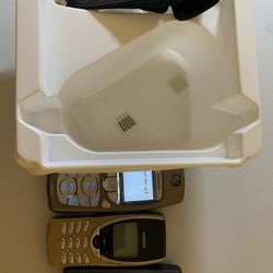 Three (3) NOKIA Phones! Comes With One Charger 