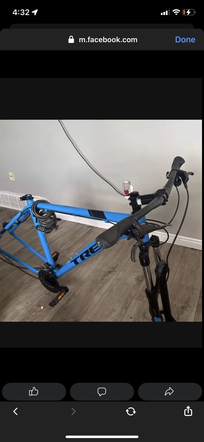 Trek Marlin 6 Waterloo Blue Very Rare Mens Mountain Bike