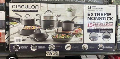 Circulon A1 Series with ScratchDefense 11-piece Non-Stick Cookware Set