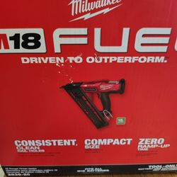 Milwaukee Fuel 15 Ga Finish Nailer