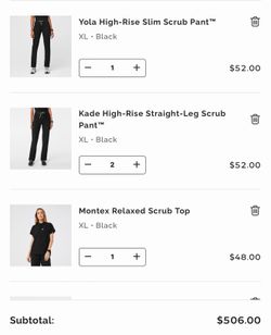 Figs scrubs new & used XL