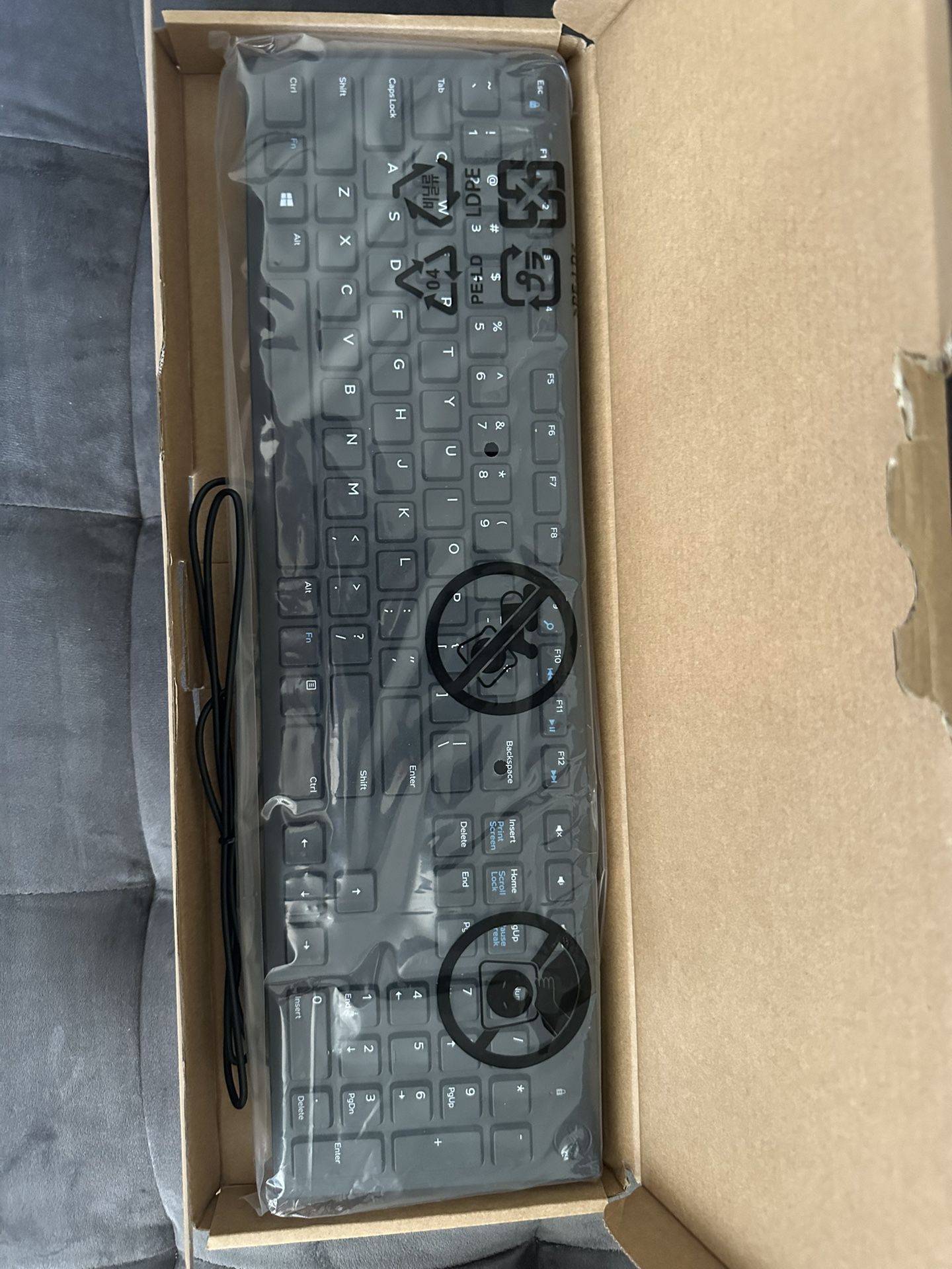 Dell Keyboard with Mouse