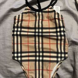 Burberry Baby Girl Bathing Suit