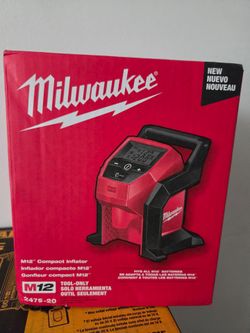 Milwaukee M12 Compact Inflator Tool Only