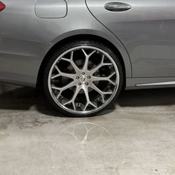 24 Inch Azad Rims Wheels 🛞 5x112 W Tires 