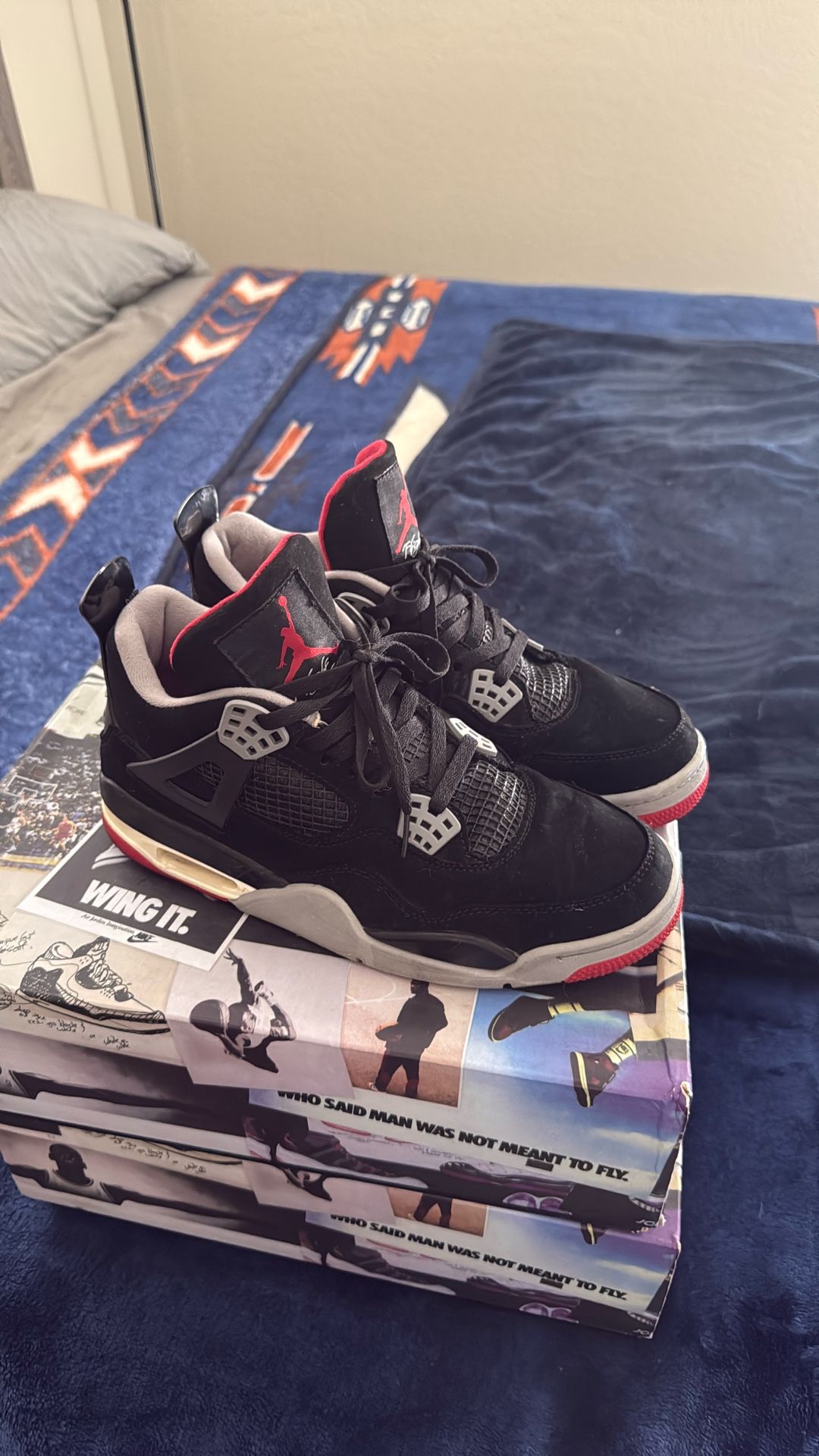 Jordan 4 Bred Beaters