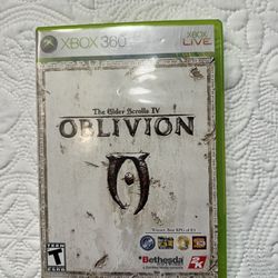 Elder Scrolls IV: Oblivion - Xbox 360 - Used