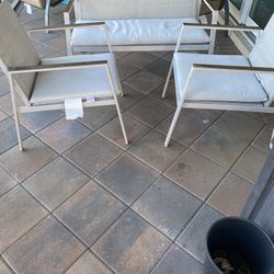 3 Piece Patio Set   Loveseat And 2 Chairs