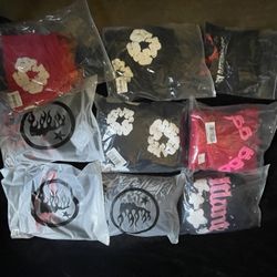 Hellstar,denim tears,sp5der,bape