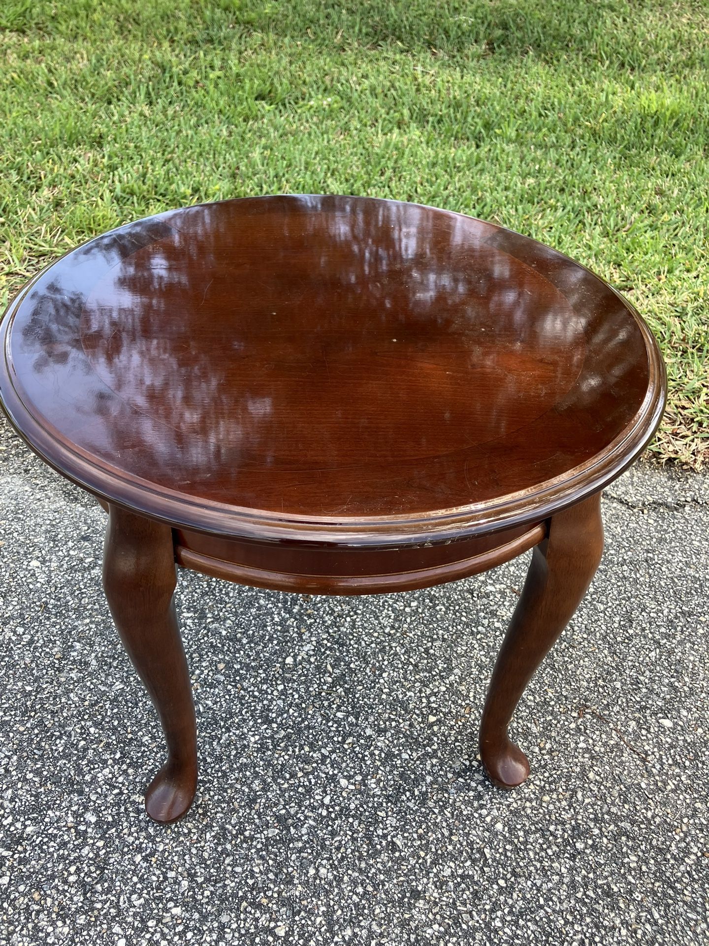 Cherry End Table