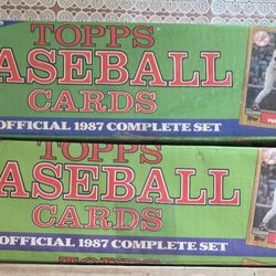Topps 1987 Set Unopened X2