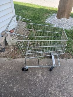 Childs grocery cart.
