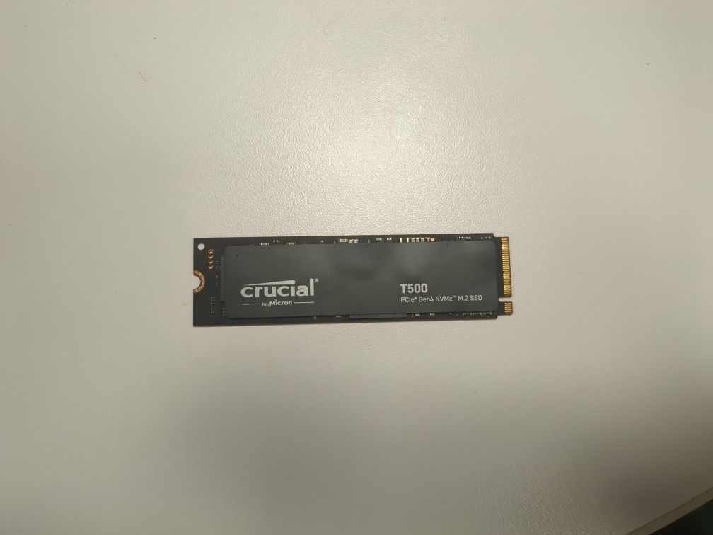 Crucial 1tb T500 PCIe gen 4 NVME SSD