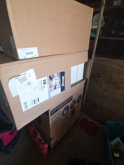 One 14 by 30 wall cabinet and 18x30 base