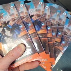 Magic The Gathering: 7 Play Boosters + 1 Free