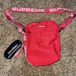 Supreme SS18 Red🔴 Shoulder Bag
