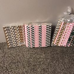  Party Straws  Bundle