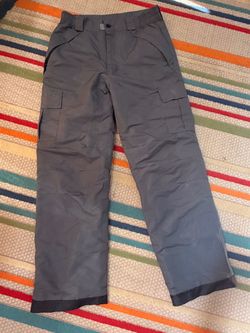 PULSE kid size large dark gray snow pants