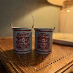Vintage Decorative Tins (set Of 2)