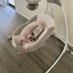 Ingenuity Swing For Baby Girl 