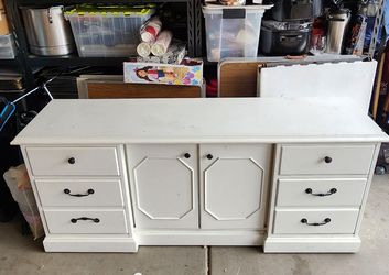 White Dresser