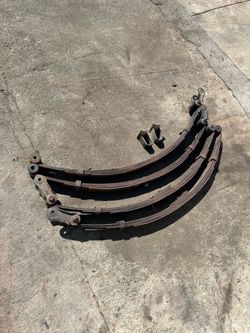 Jeep Wrangler YJ Rough Country Leaf Springs Lift Kit 4in 1987 through 1995