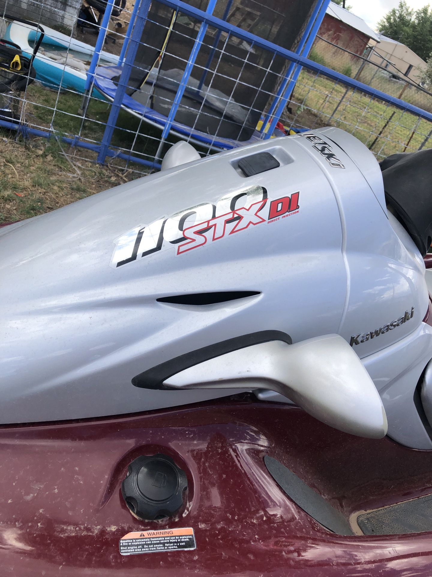 2000 Kawasaki STX 1100 jet ski for sale
