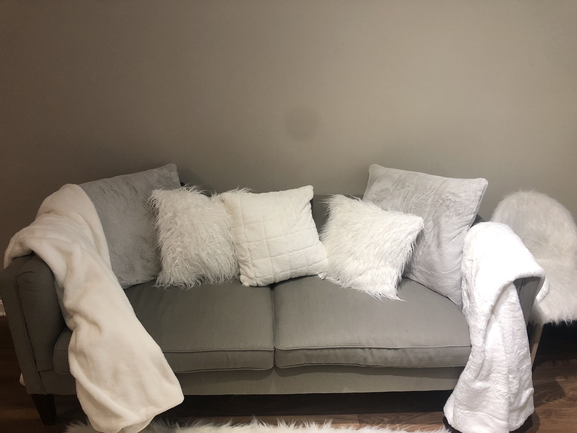 Very Comfy Grey Couch  