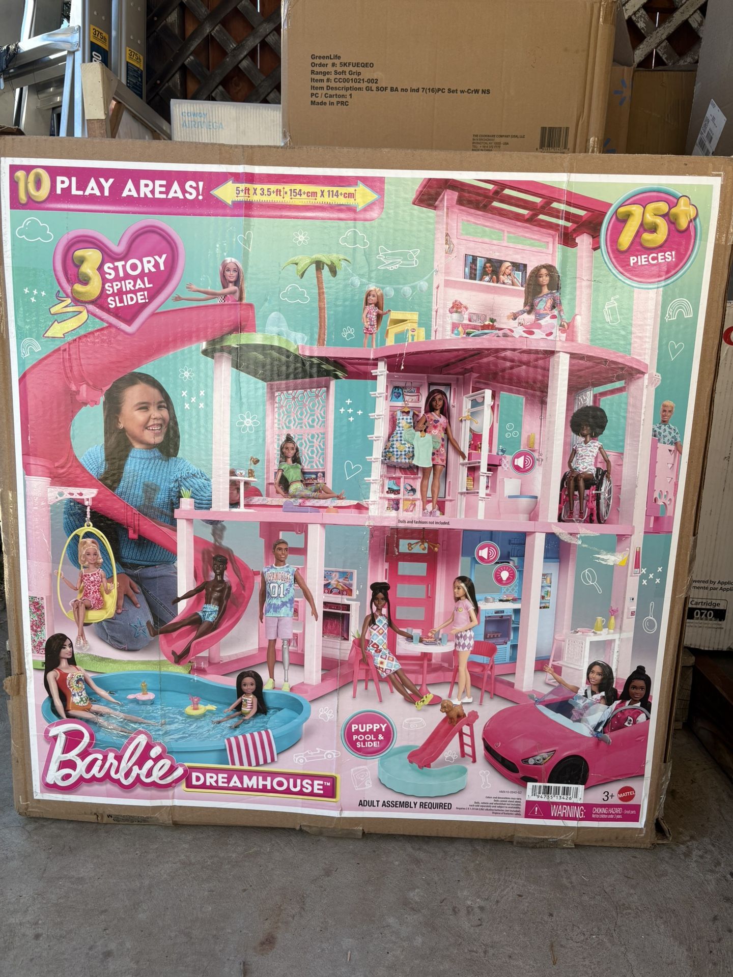 Barbie Dreamhouse Pool Party Doll House Playset
