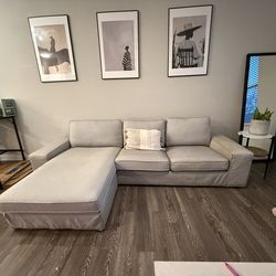 IKEA grey couch
