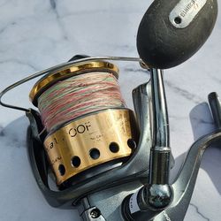 Shimano Saragosa fishing reel
THIS IS THE OLD SCHOOL MODEL
Model is 14000F
Braid lines
Ready to fish ...no issues
170.00
No trades
No lowballing
Check