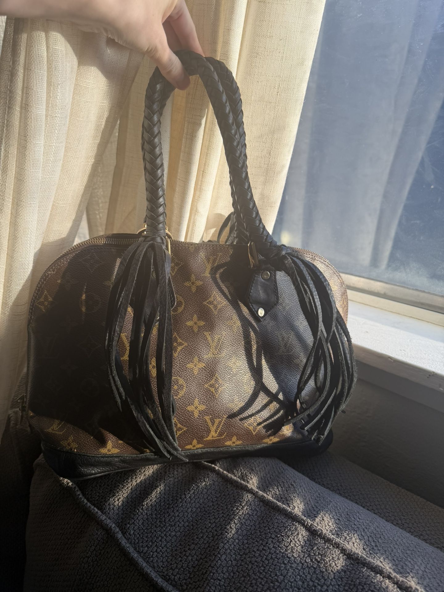 Vintage Boho LV Fringe Bag Limited Edition