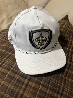 New Orleans Saints White Snapback Hat