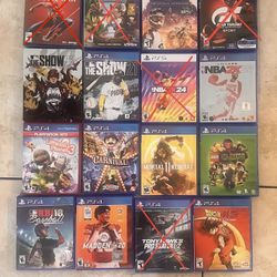 PS4 and PS5 Games 