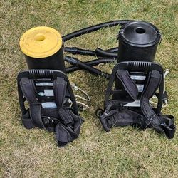 Rubbermaid@ Executive Series HEPA Backpack Vacuum Cleaner, 10 Quart