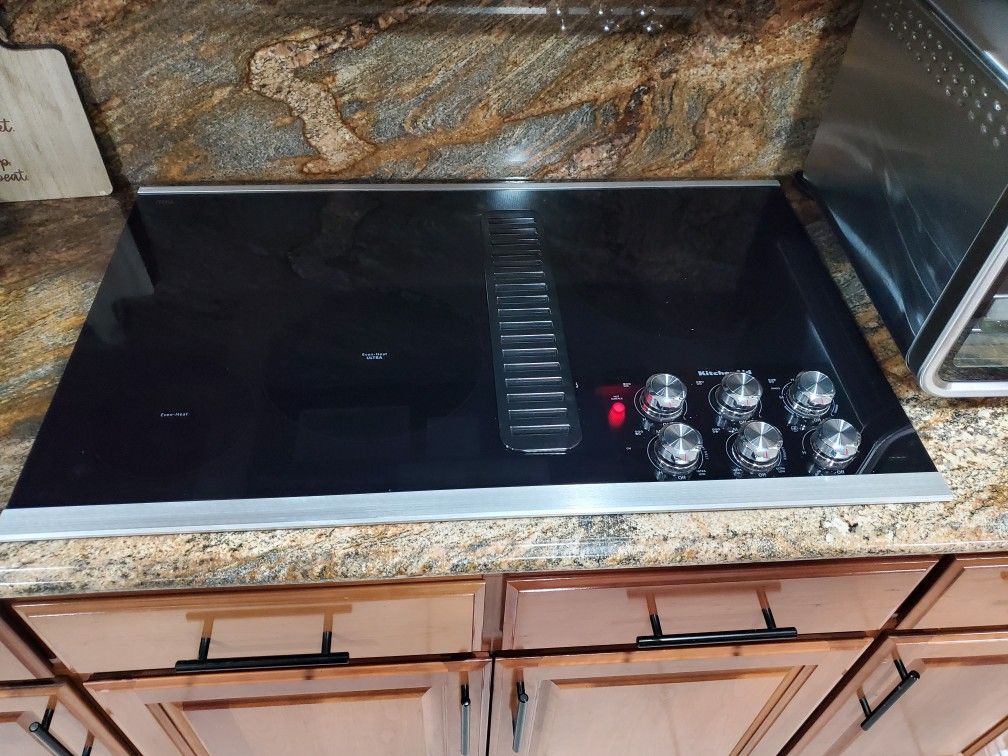 Kitchen Aid 36" Electric Downdraft Cooktop