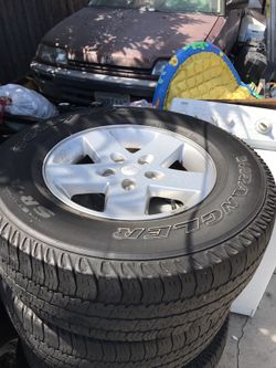 Jeep jk oem wheels