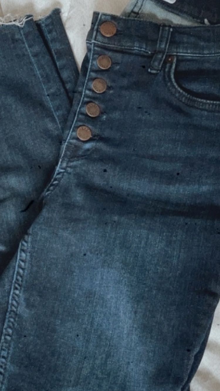 Free People High Waisted Jeans