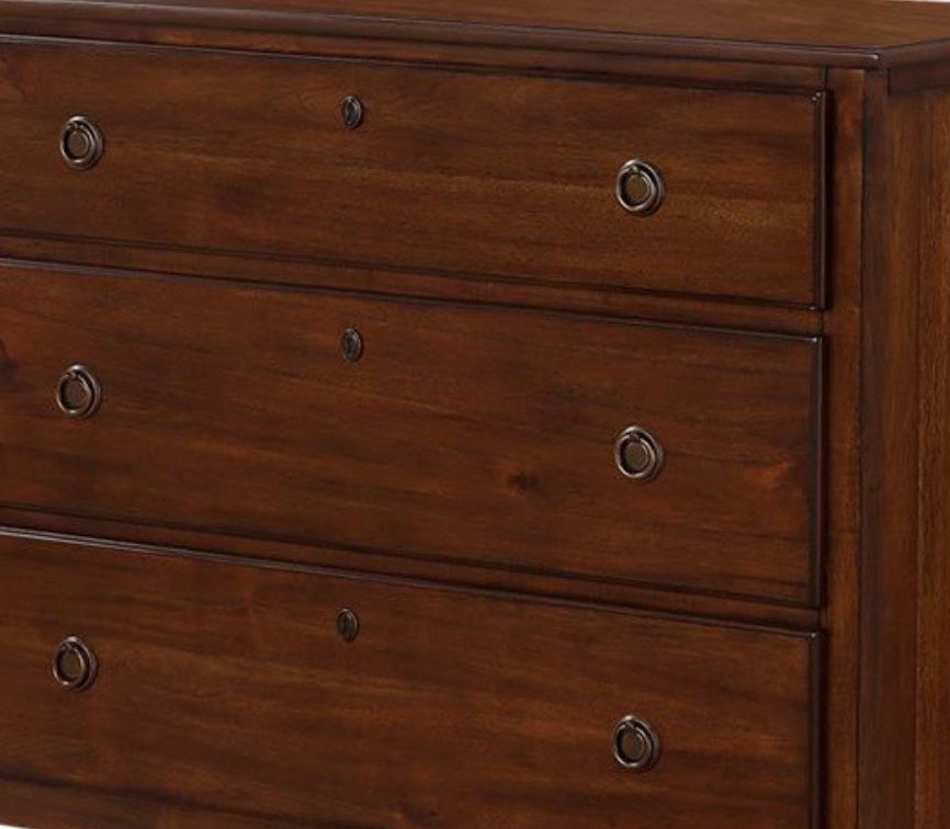 Mahogany armoire / Shelve W/2draws/ Dresser 3 Draw/ Dining Table No Chairs/great condition