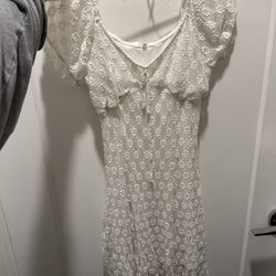 Short White Dress 