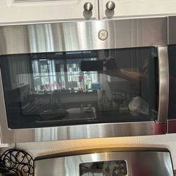 GE Stainless Steel Microwave-30”