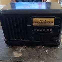 rare vintage radio decoration