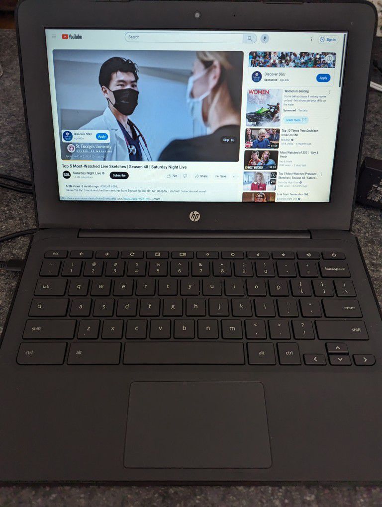HP Chromebook G6 Android