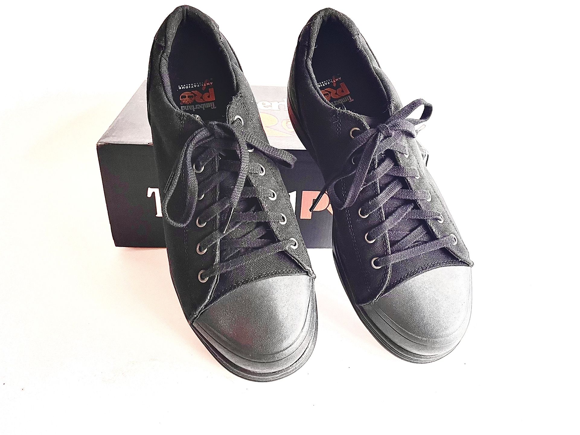 Timberland Pro Black Disrruptor Oxford Alloy Safety Toe Mens Shoes Size 11.5 NEW