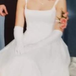 Hessuca McClintock Gunne Sax Millenium 2000 White/off white Corset Top Princess Dress,  Prom Dress,  Homecoming Dress. Formal Dress