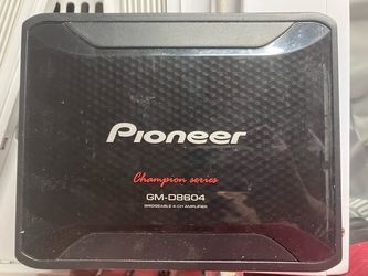 Pioneer 4 Channel Car Amp. Broken
