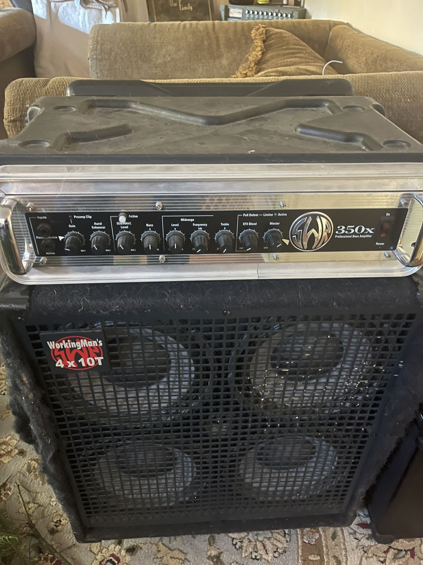 SWR 350x Head With 4x10t Cab