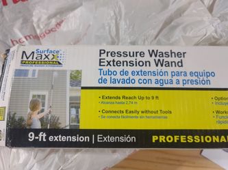 9-ft Pressure Washer Extension Wand