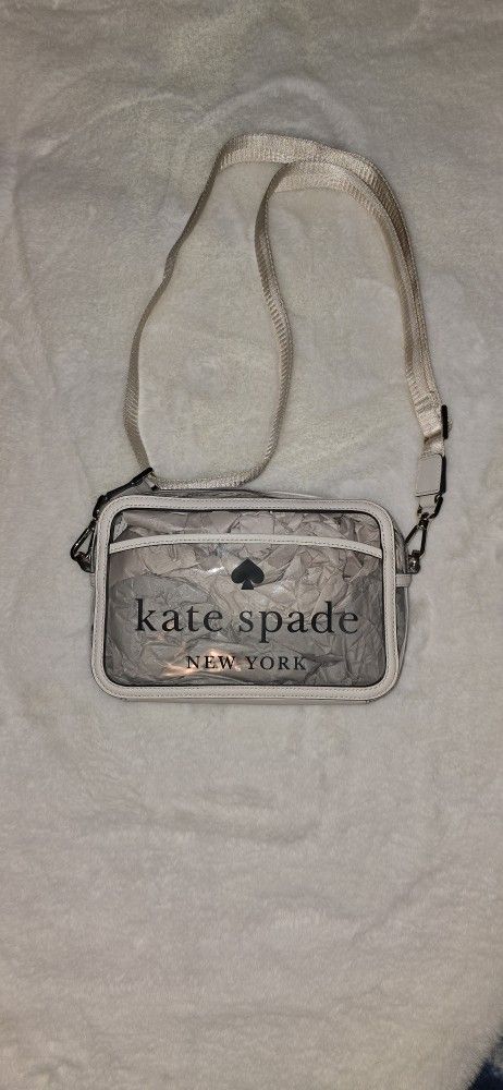 Kate Spade clear Crossbody Purse